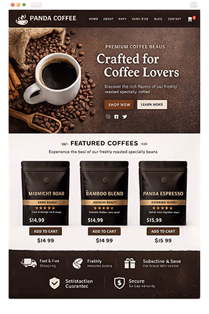 Lucky Panda Websites custom websites